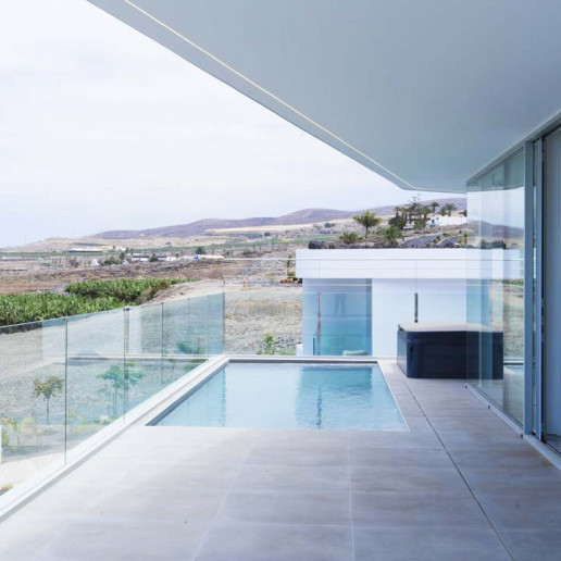 Las piscinas privadas son uno de los atractivos de Villa Insigne