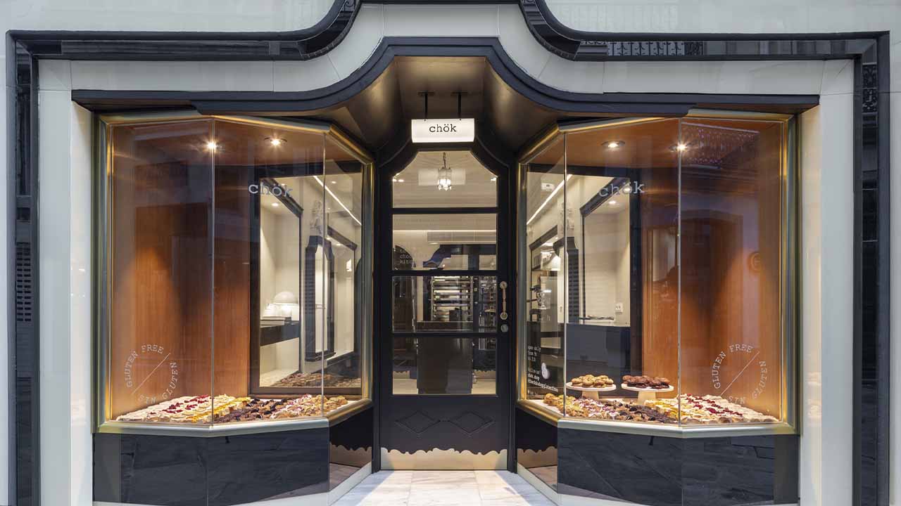 Chök es un precioso local comercial especializado en pastelería y chocolates